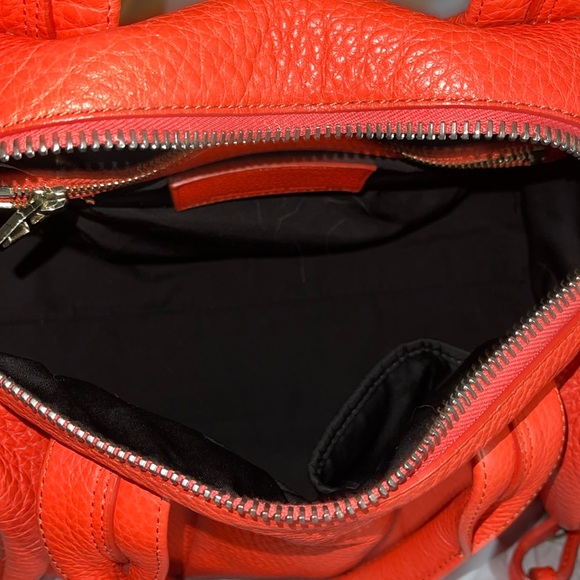 Alexander Wang Red Leather Crossbody Bag. Rocco Bag Large Red Leather Bag - Picture 3 of 10